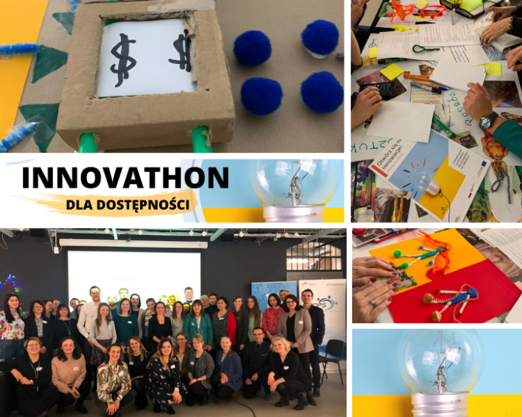 Innovathon dla Dostępności - maraton kreowania innowacji społecznych w metodyce Design Thinking